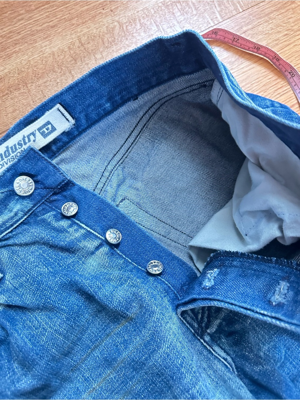 Vintage Diesel Industry Kratt Jeans Y2K Made Italy 30x29 2001 - Picture 9 of 13